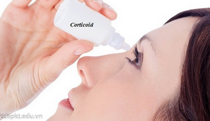 Thuốc nhỏ mắt có chứa corticoid